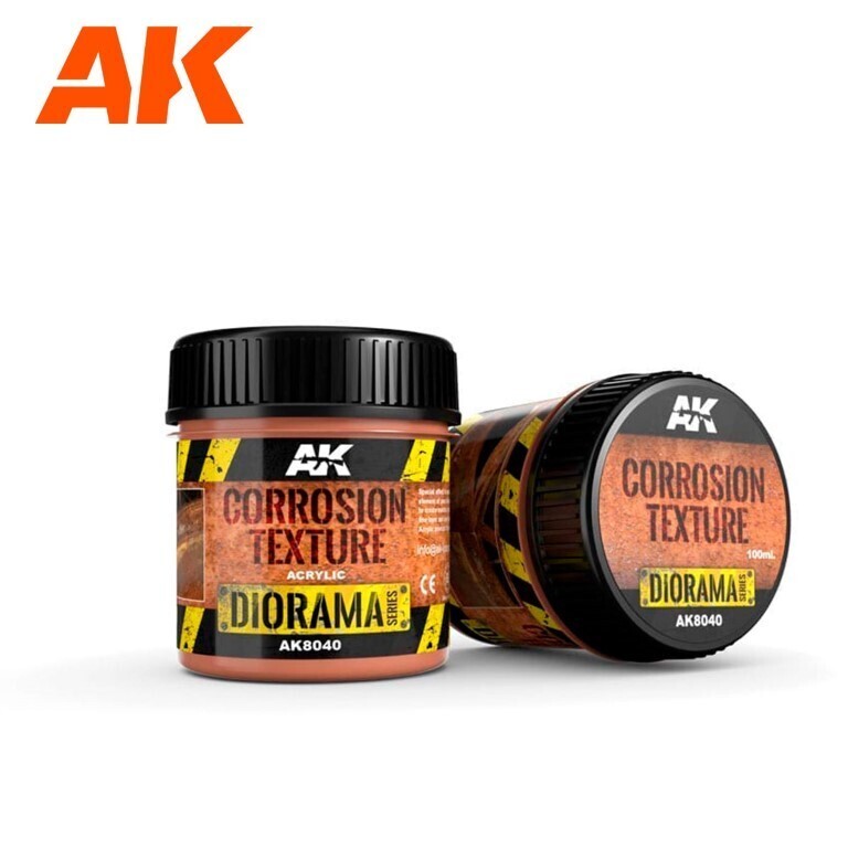 AK Interactive: CORROSION - Acrylic Texture Effects FX - 100ml - AK8040