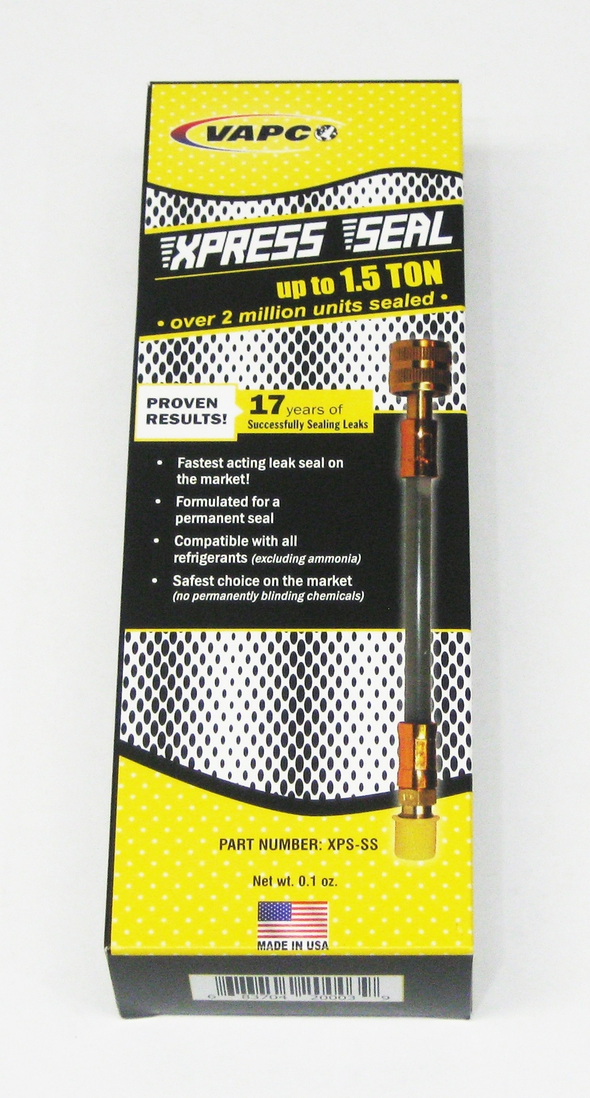 Vapco HVAC XPress Refrigerant Sealant up to 1.5 Ton XPS-SS