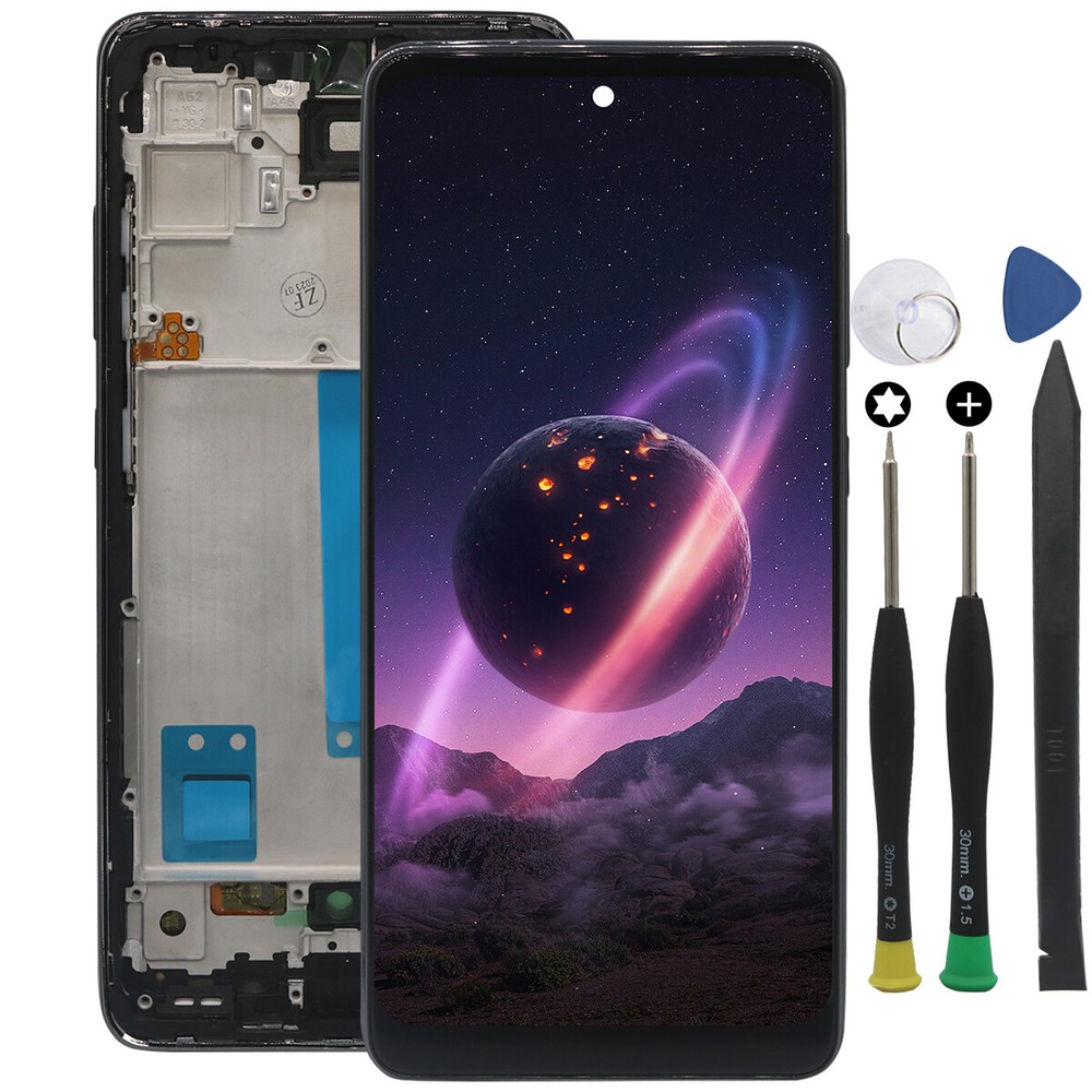 For Samsung Galaxy A52 5G A526B Replacement LCD Touch Screen Display + Frame