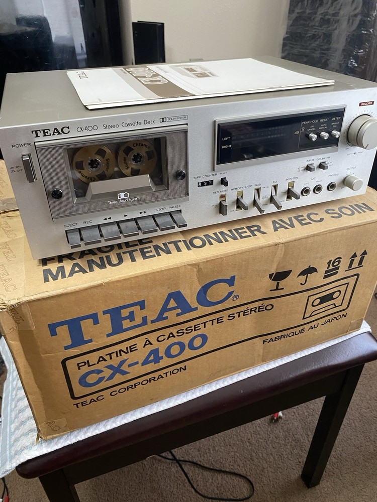 TEAC CX-400 Stereo Cassette Deck - OPEN BOX