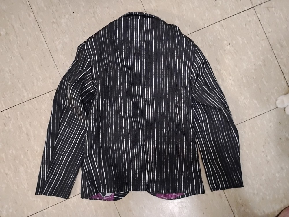 Jack Skeleton Costume Size 8