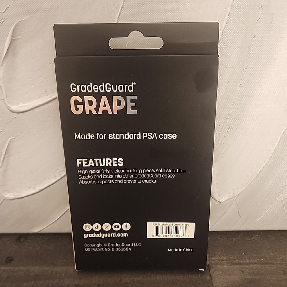 Graded Guard Grape PSA Card Protector Limited Edition New Sealed