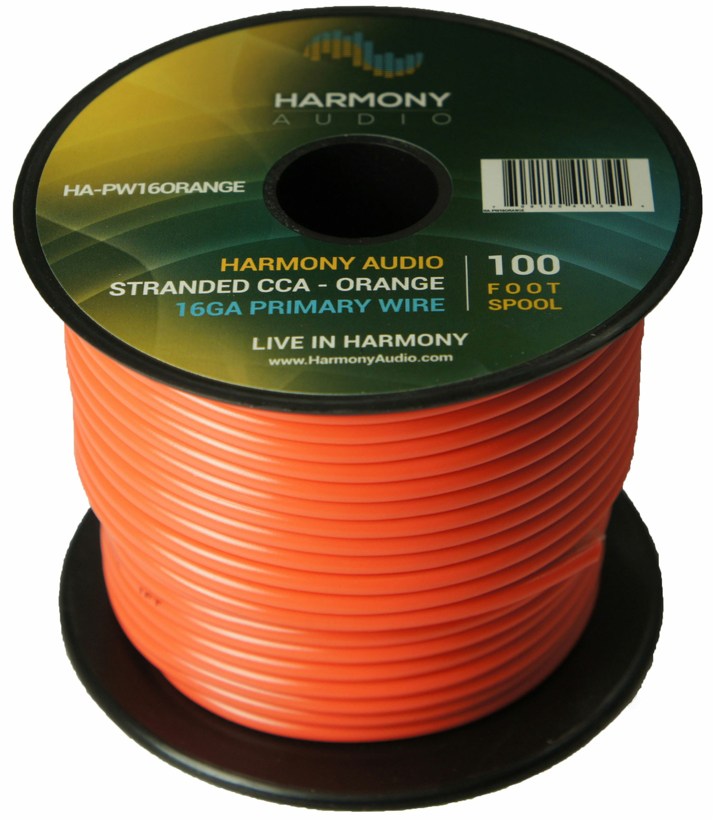 Harmony Car Primary 16 Gauge Power or Ground Wire 1000 Feet 10 Rolls Multi Color
