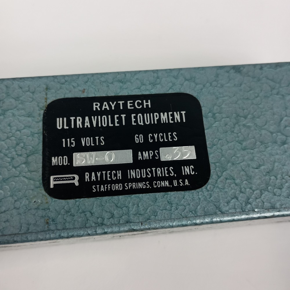Vintage Raytech Shortwave Ultraviolet Light Model SW-0