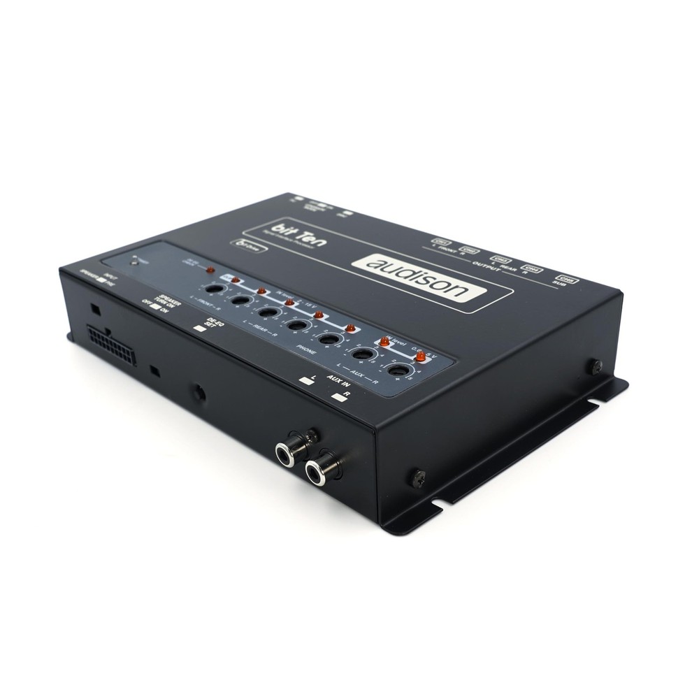 Audison bit Ten Digital Signal Interface Processor | 4 Channels in | 5 Out