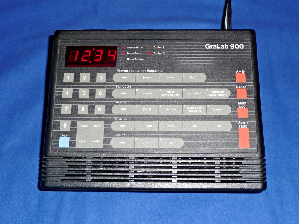 GraLab 900 Programmable Electronic Darkroom Timer - Powers On Func Buttons Work