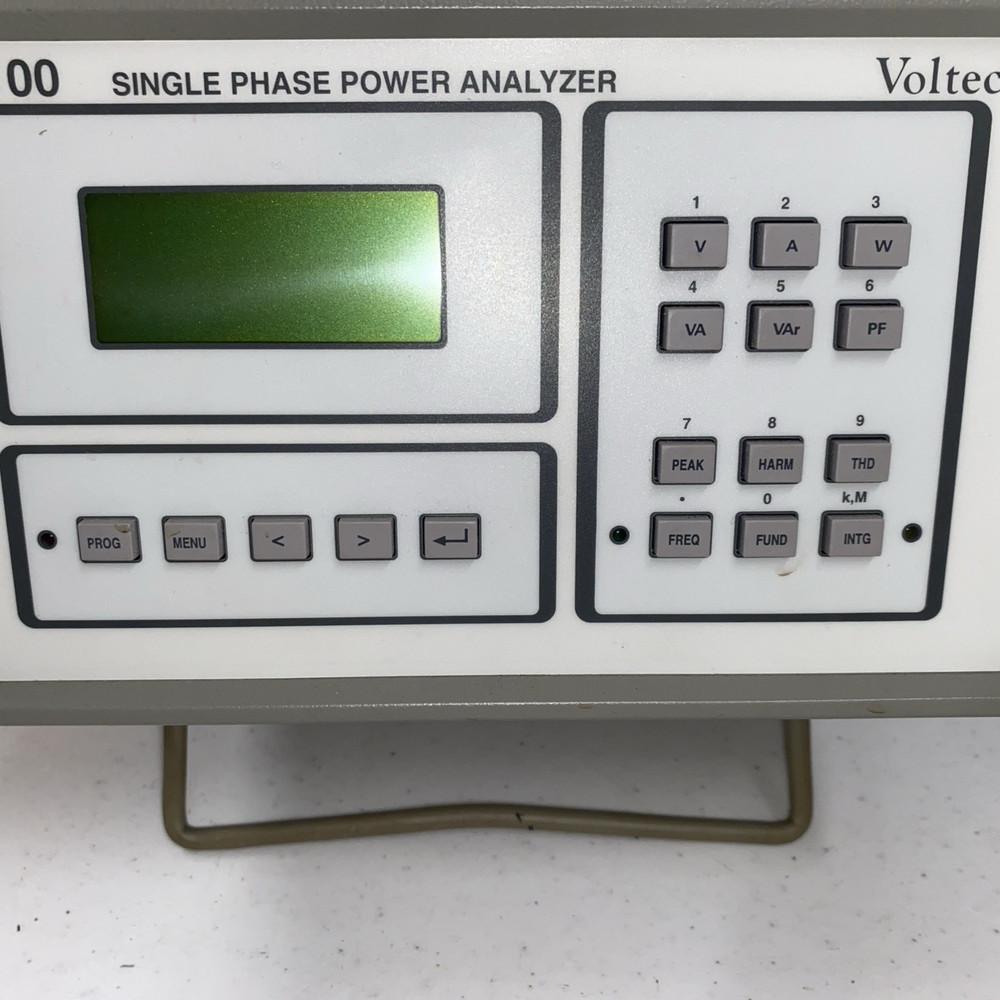 Voltech PM100 Single Phase Power Analyzer