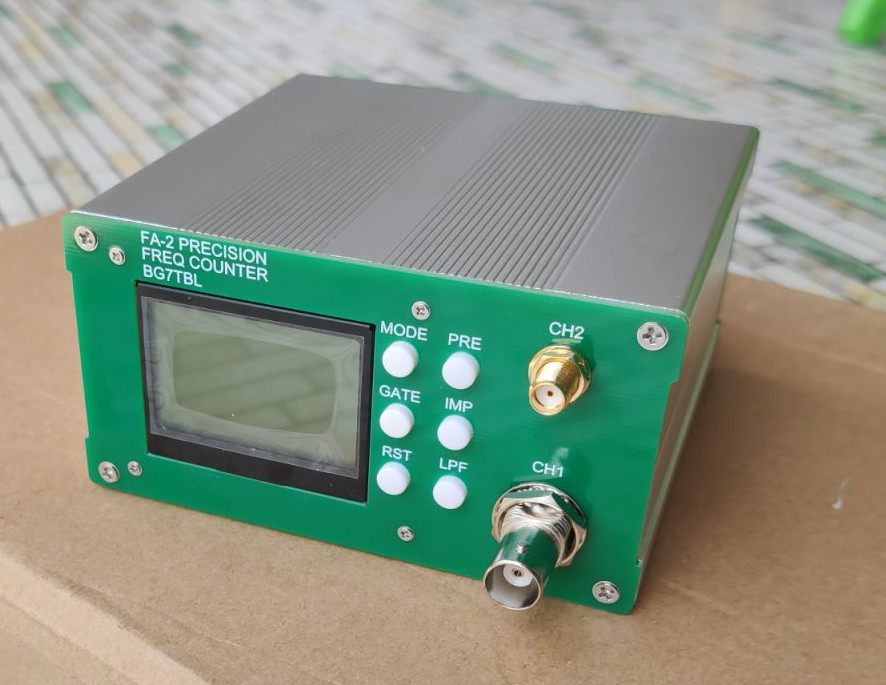 FA-2 Plus 1Hz-6GHz Frequency Counter Frequency Meter Statistical Function