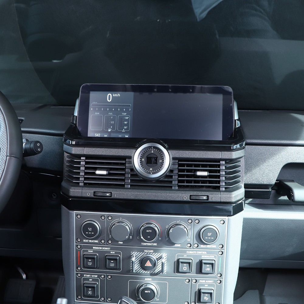 ABS Gloss Black Navigation Screen Frame Cover for Ineos Grenadier