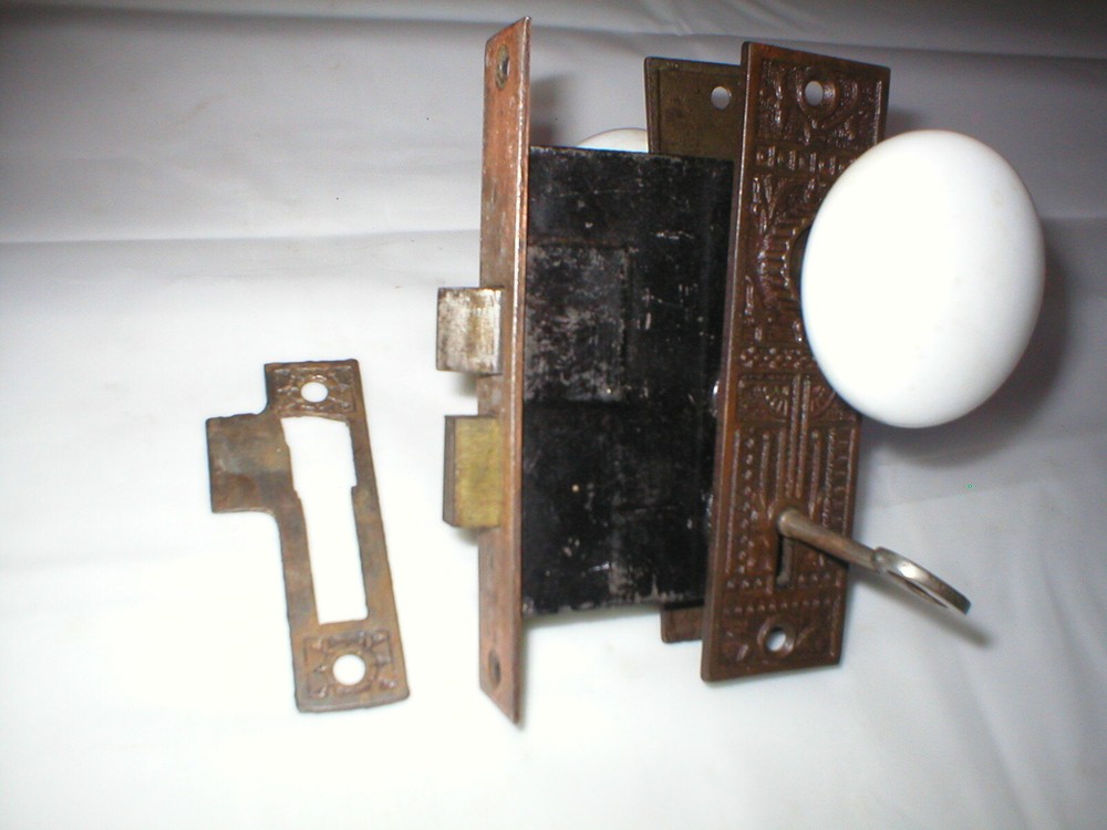 Antique Victorian Era Door Hardware