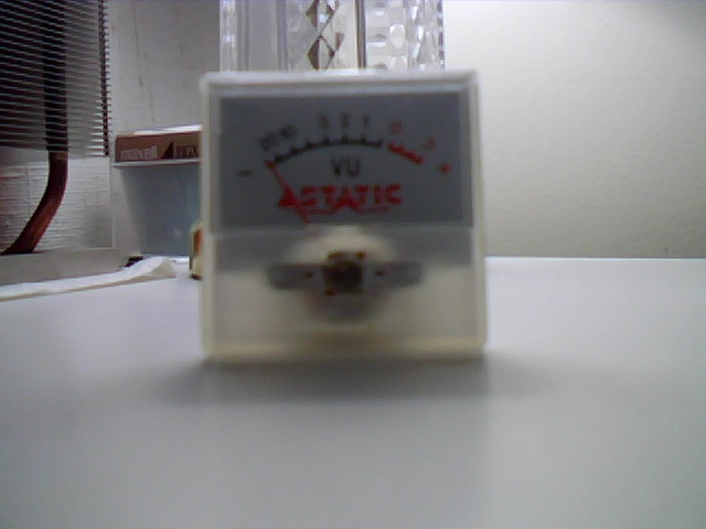Astatic VU Meter