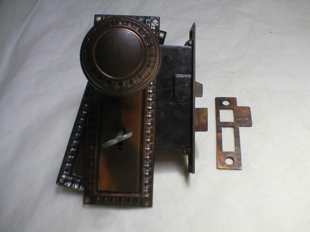 Antique Victorian Era Door Hardware