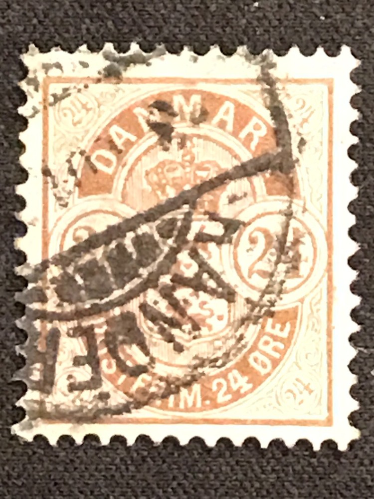 Denmark SC #49 Used 1901