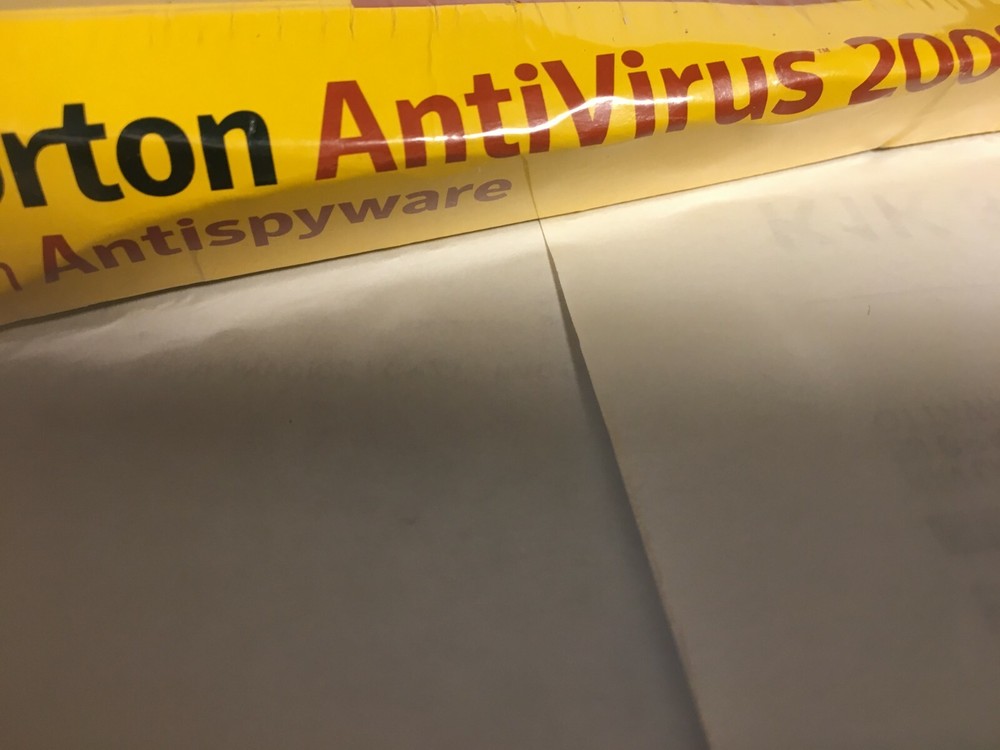 Norton antivirus 2008 sealed