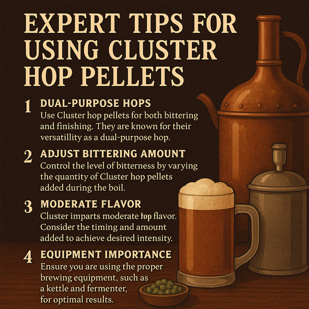 YCH Hops Cluster Hop Pellets 1 lb