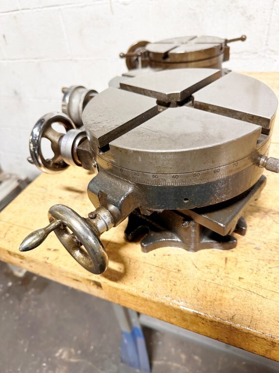 8" CROSSLIDE ROTARY TABLE