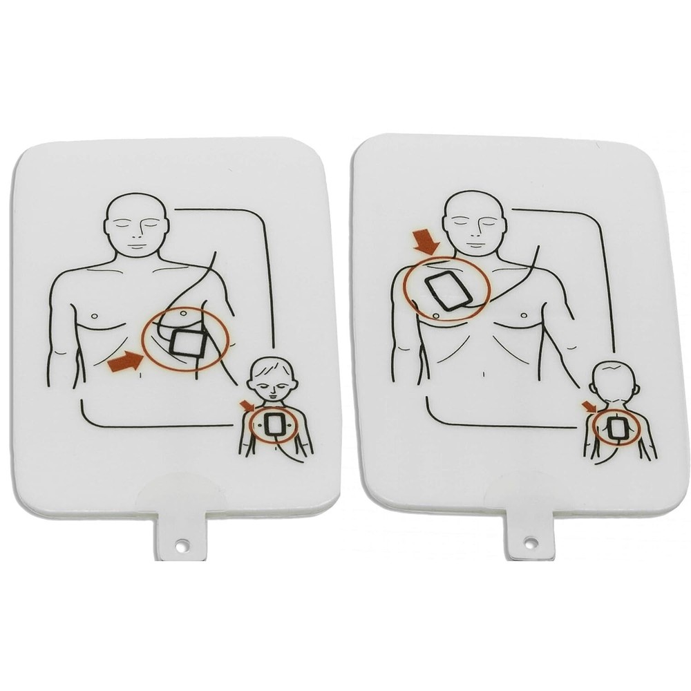 CPR Training Pads (Pack with 4 Sets)-Fits Prestan Trainers-Includes pad sensor