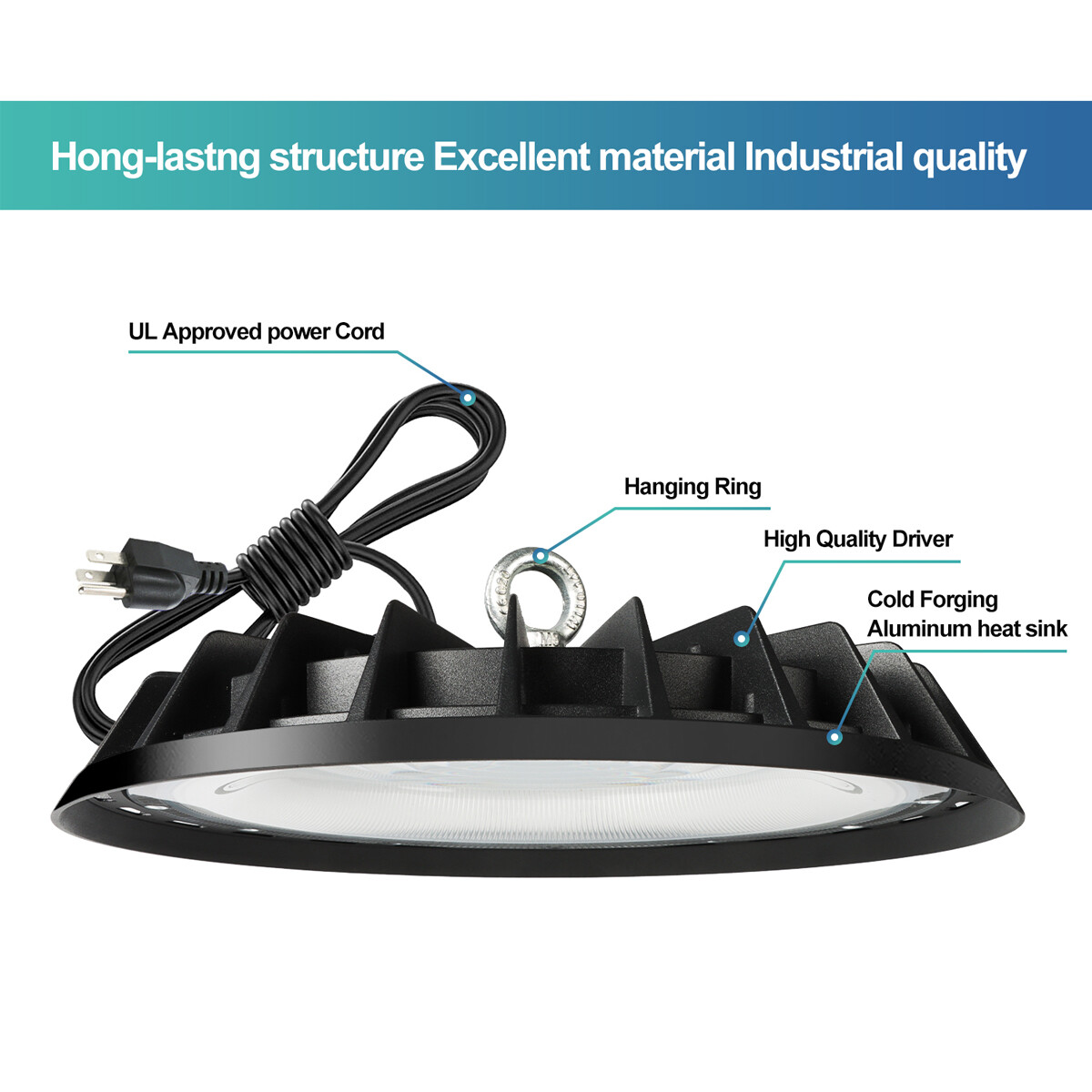 20 UFO Led High Bay Light 200W Commercial Industrial Warehouse Factory Gym Light