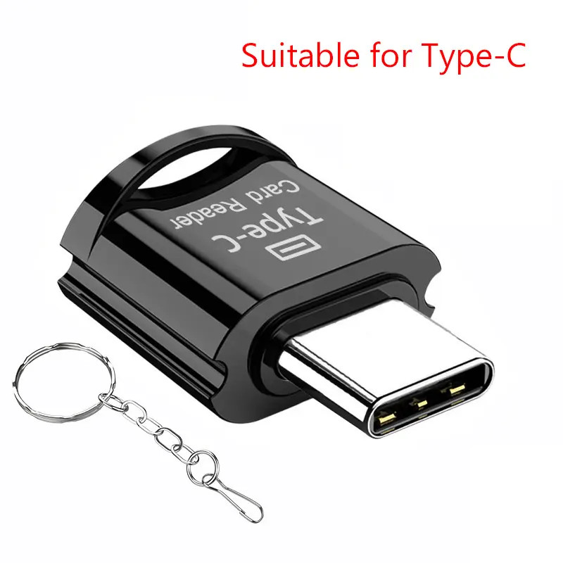 Type C Micro SD Card Reader USB C to Micro SD SDHC SDXC OTG Memory Reader USA