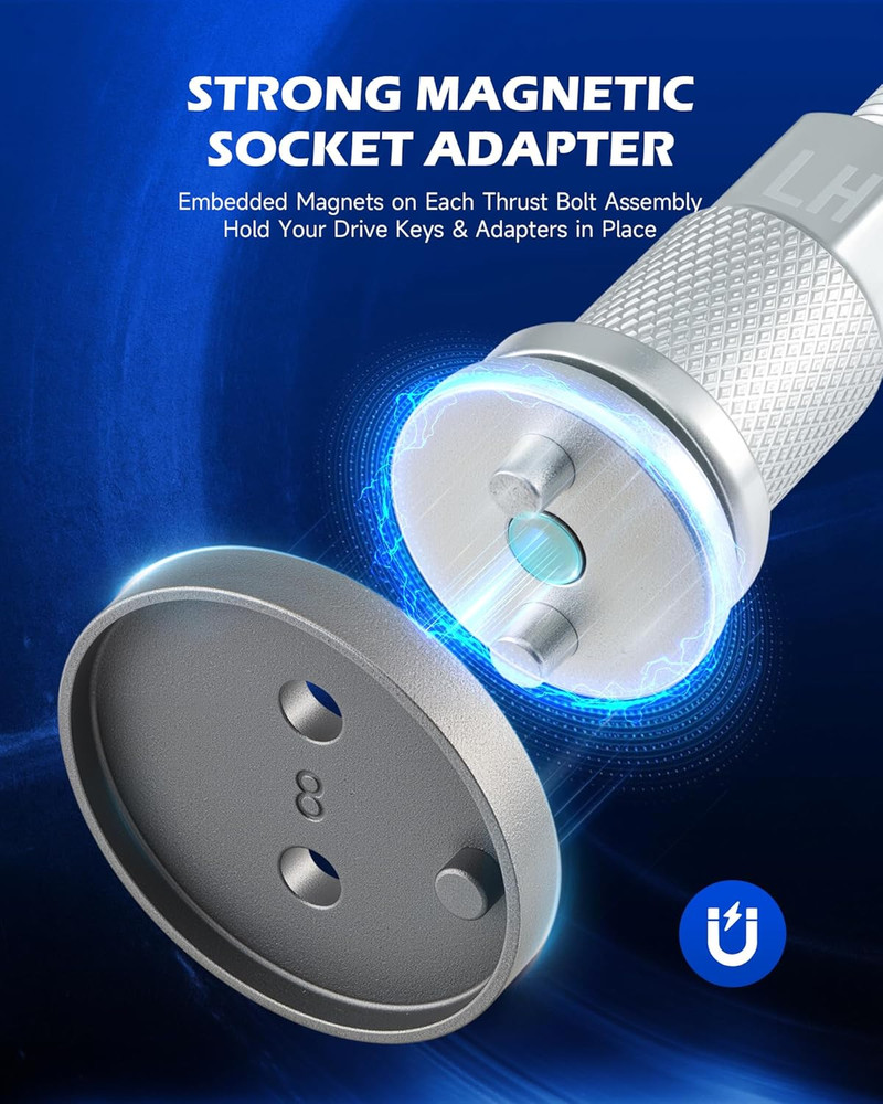 24Pc Brake Caliper Compression Tool Set with Blue Case