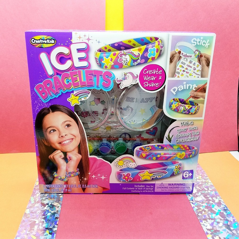 Creative kids DIY Bracelet Making kit Designs ICE BRACELETS