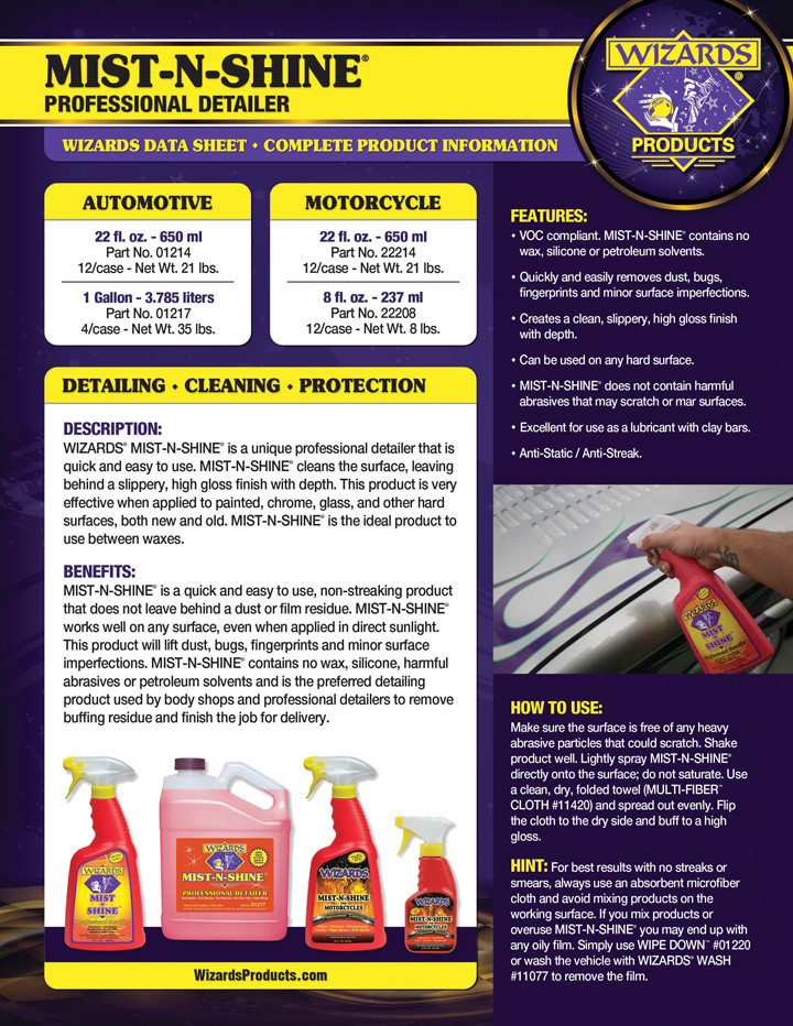 Mist-N-Shine®, 22 oz