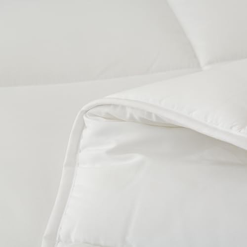 Down Alternative Comforter Duvet Inserts Queen Size Queen-90x90 Solid White