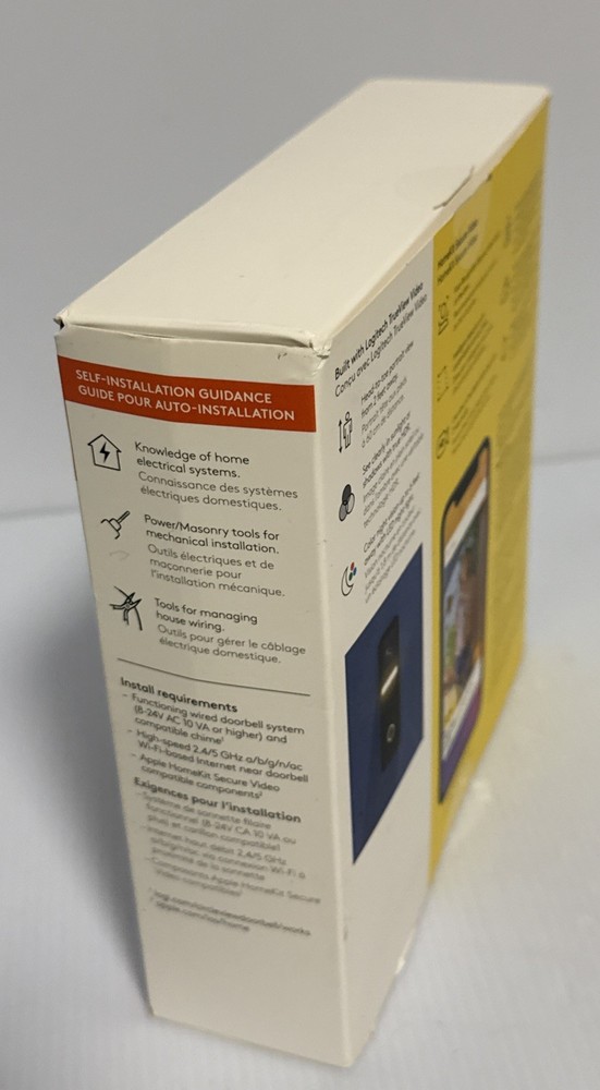 Logitech Circle View Wired Smart Doorbell/Read