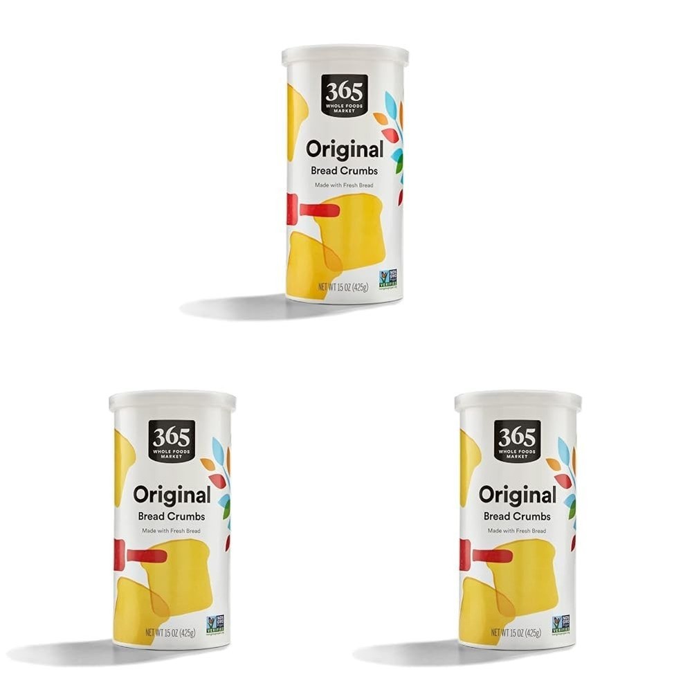 Versatile Bread Crumbs - Perfect for Meatloaf & Mac and Cheese, 3 Pack