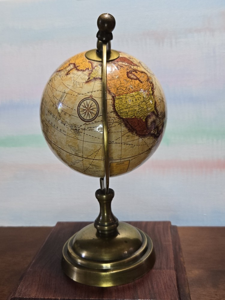 Vintage Style World Globe