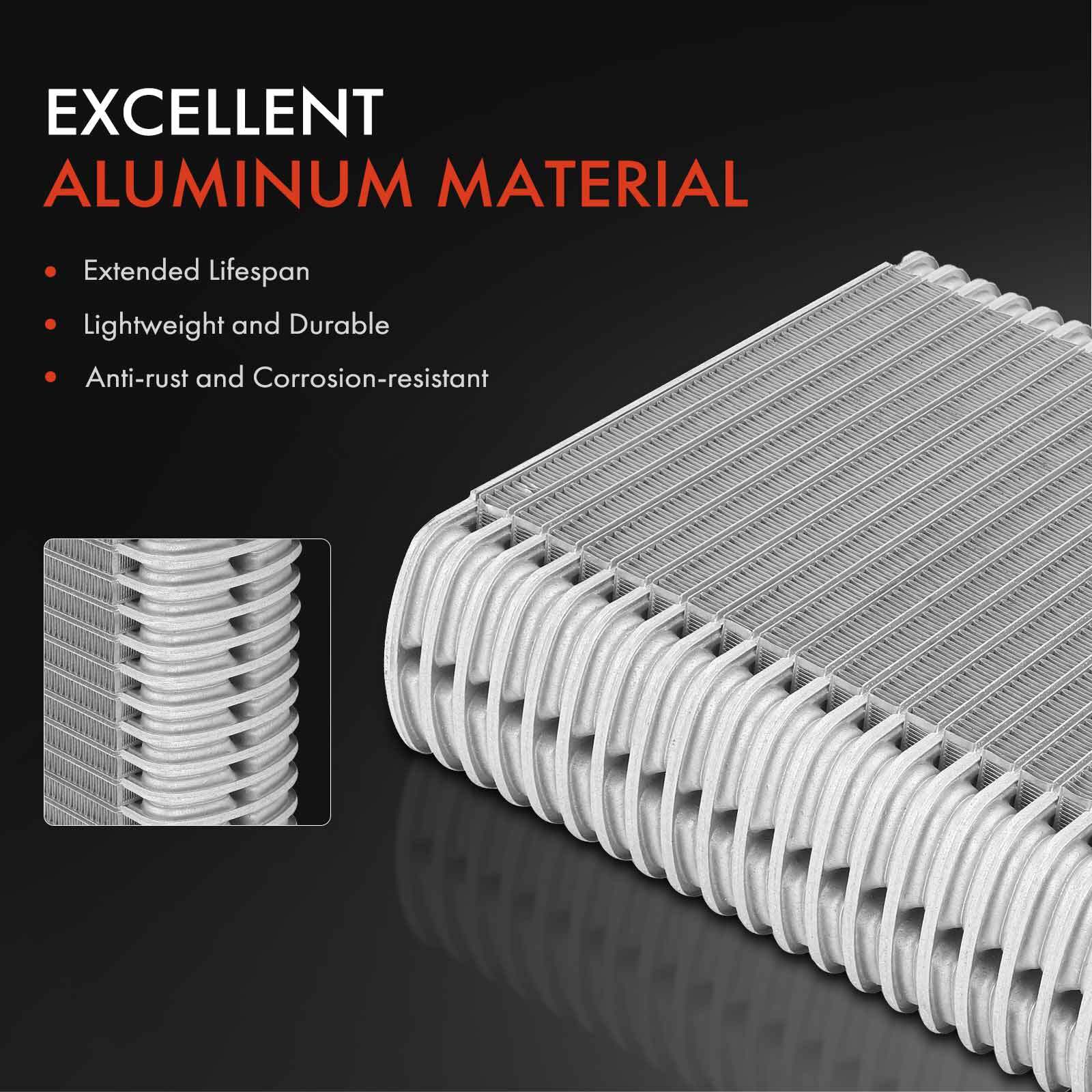 A/C Evaporator Core & HVAC Heater Core for Jeep Cherokee TJ Wrangler 1997-2001