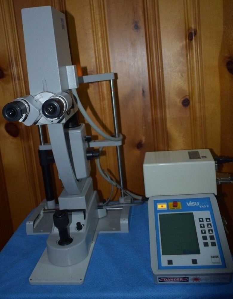 Zeiss Visulas YAG II capsulotomy iridotomy laser