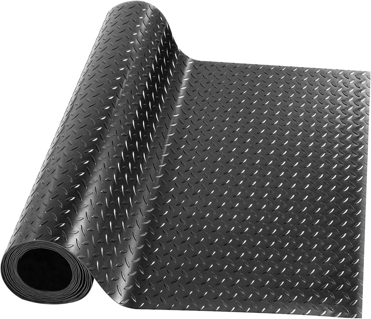 Anti Slip Comfortable Rubber Floor Mats for Cars, Garage Floor Mat for Home Gym