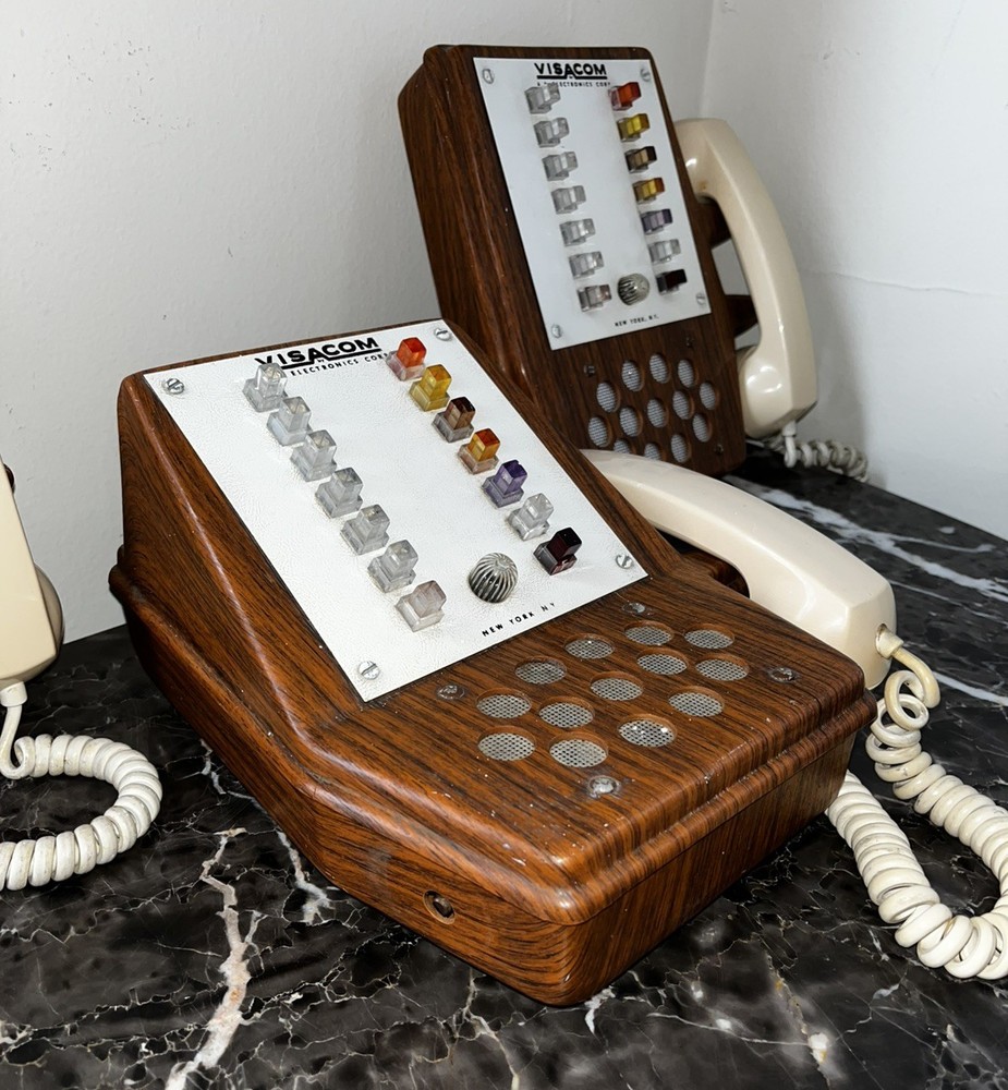 Rare! Vintage AE Electronics Corp. (VisaCom) Intercom Phone System..