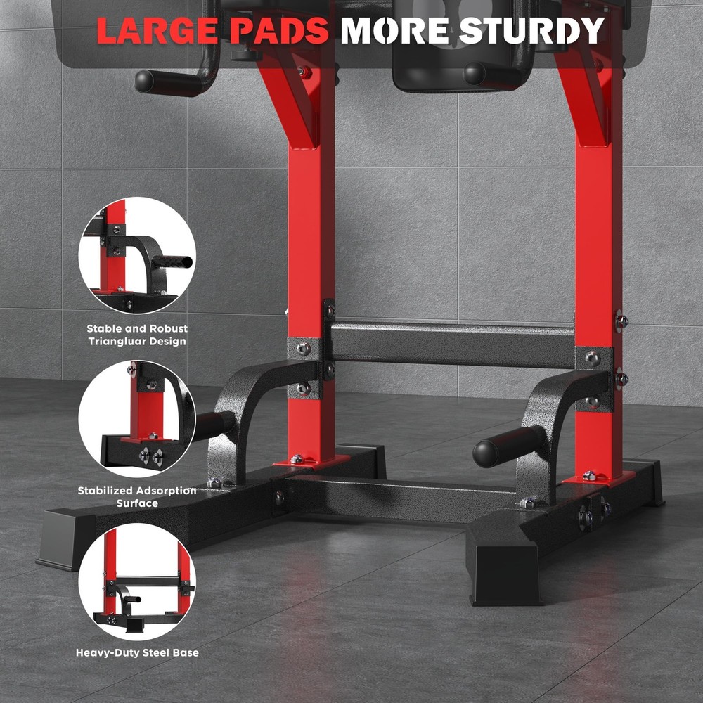 Pull Up Bar Power Tower Adjustable Heavy Duty