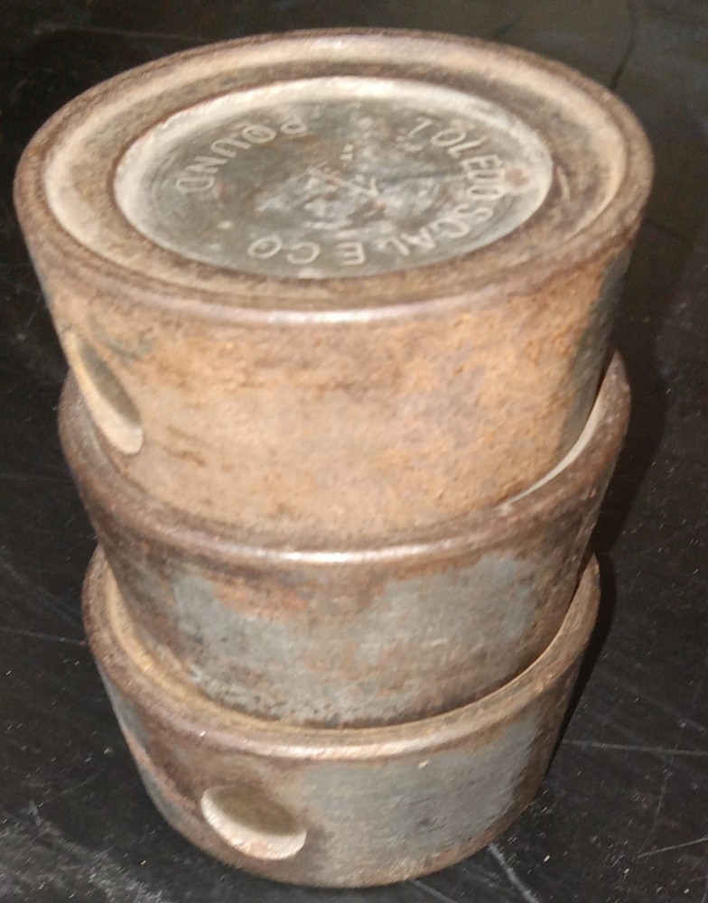 Antique Scale Weights
