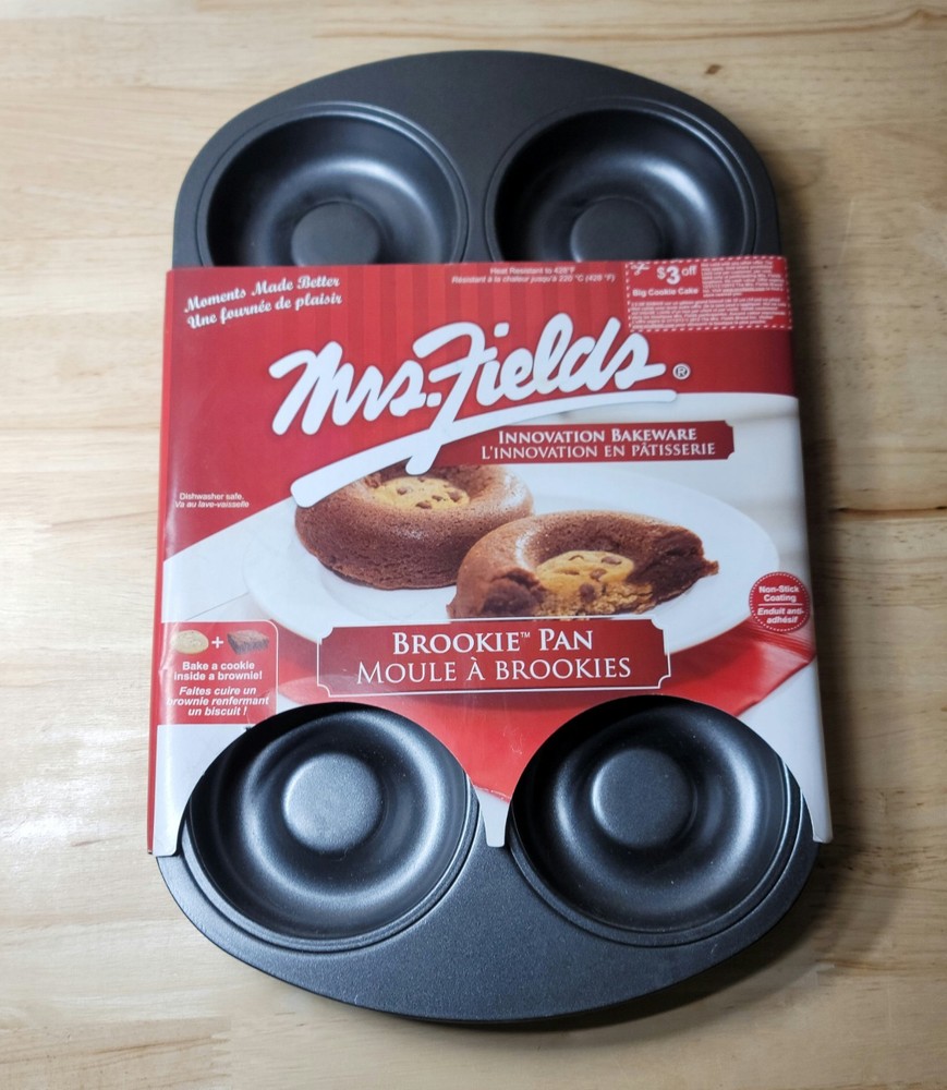 Mrs. Fields BROOKIE PAN 6 Cavities Non Stick Pan