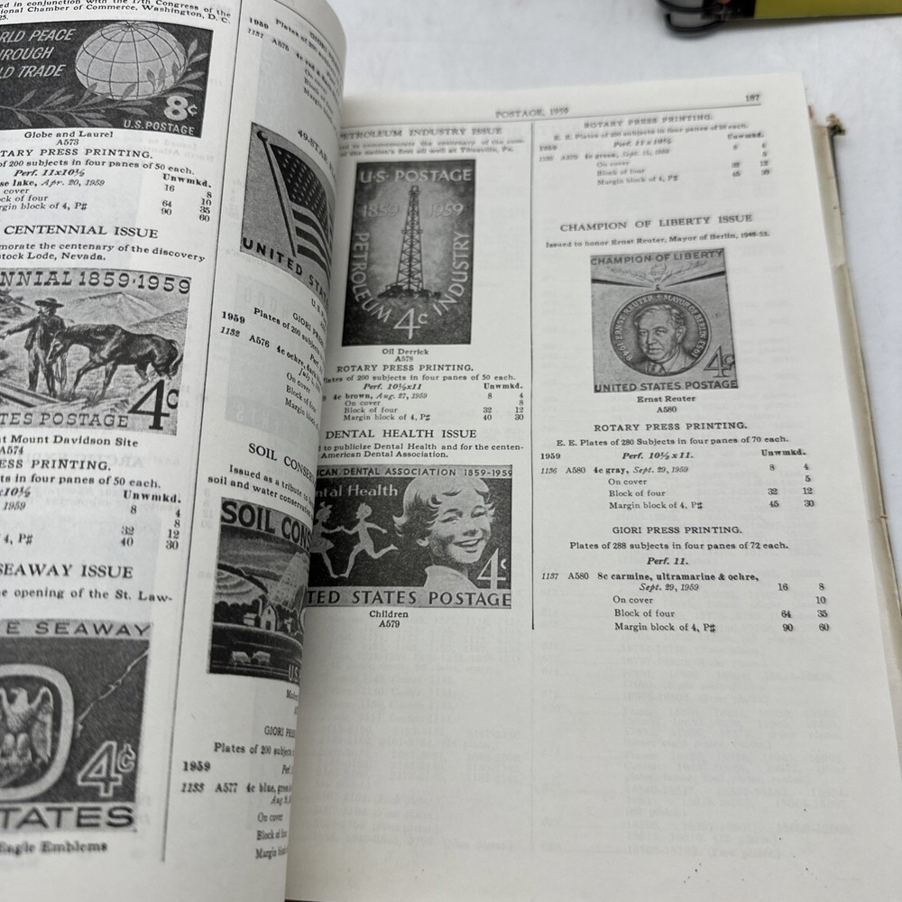 Scott’s Stamp Catalogues- 1960 And 2007- AA212