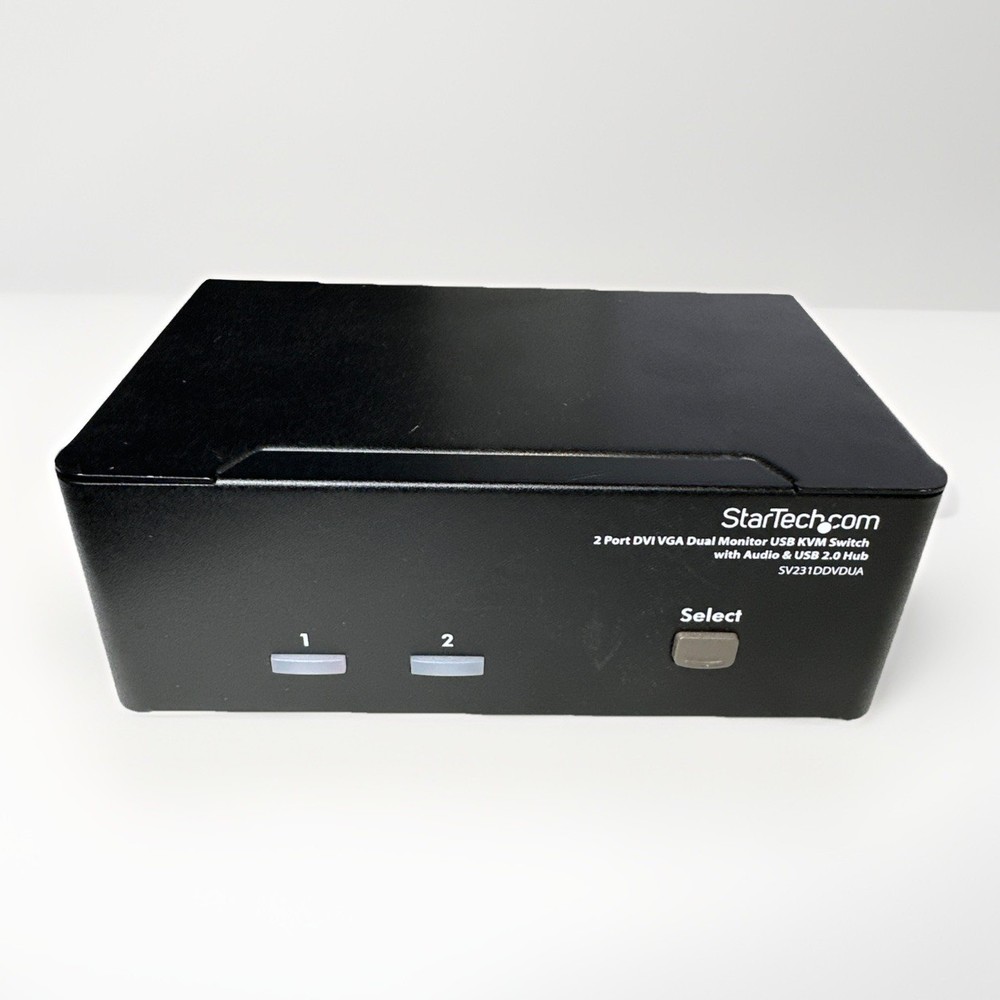 StarTech.com SV231DDVDUA 2-Ports External KVM Switch