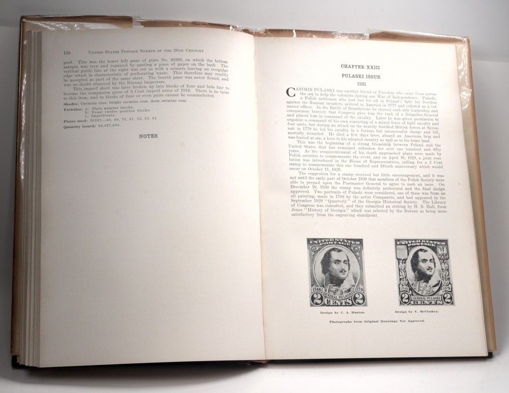 Max Johl Beverly King US Postage Stamps 20th Century 4 Vol Set Signed Philately