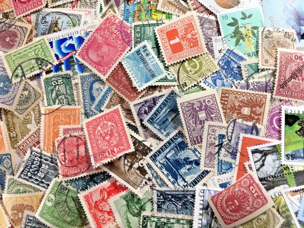 AUSTRIA - 200 STAMPS - ALL DIFFERENT - USED