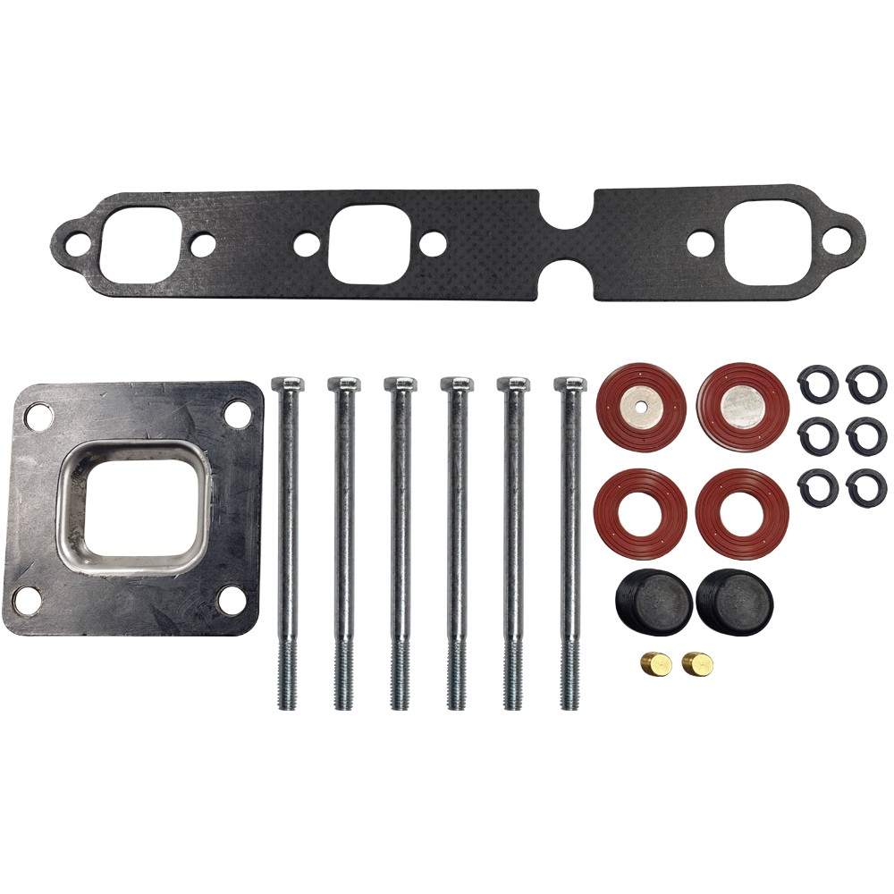 Pair Fit Mercruiser Fit GM 4.3 V6 boat marine Exhaust Manifold DRY JOINT 2002+