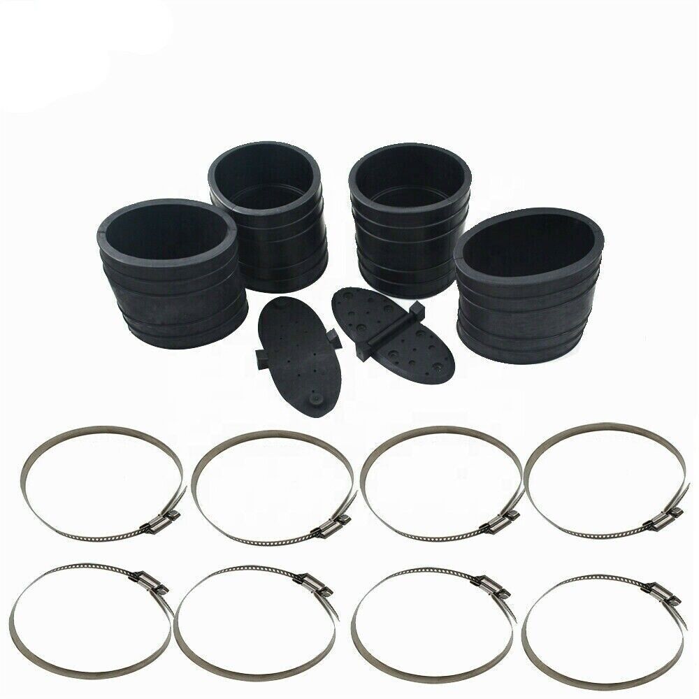 Upper and Lower exhaust Hose tube rubber coupler Bellows Mercruiser 4.3 5.0 5.7L