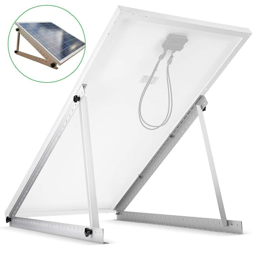 Solar Panel Tilt Mount Brackets Mounting System Solar Kit Adjustable Ground Roof