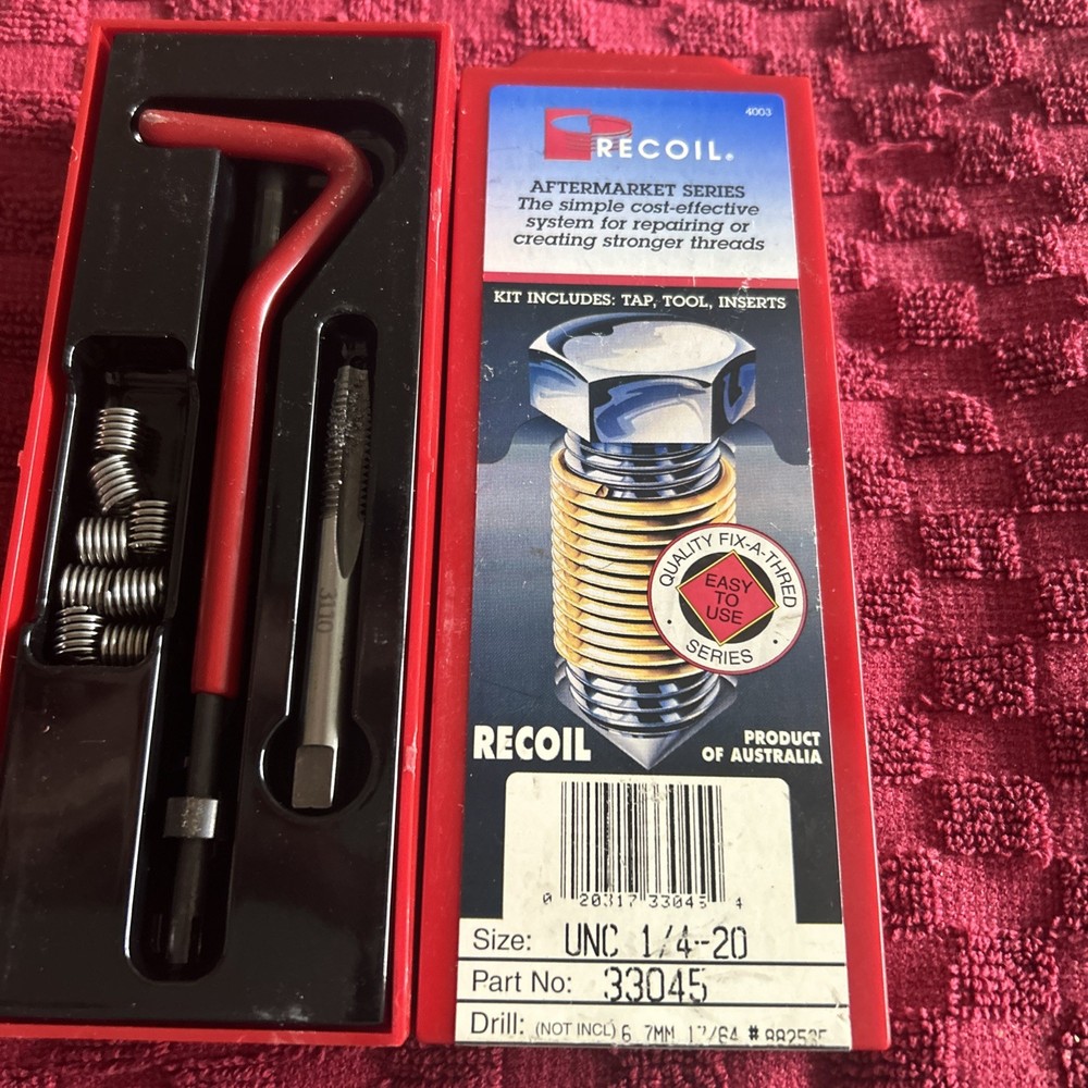 UNC 1/4"-20 Helicoil Insert Kit