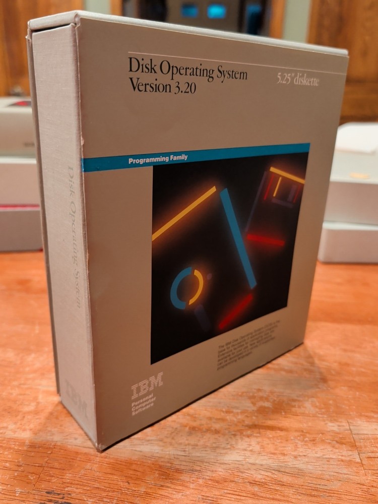 IBM Disk Operating System DOS Version 3.20 5.25" Software & References Untested