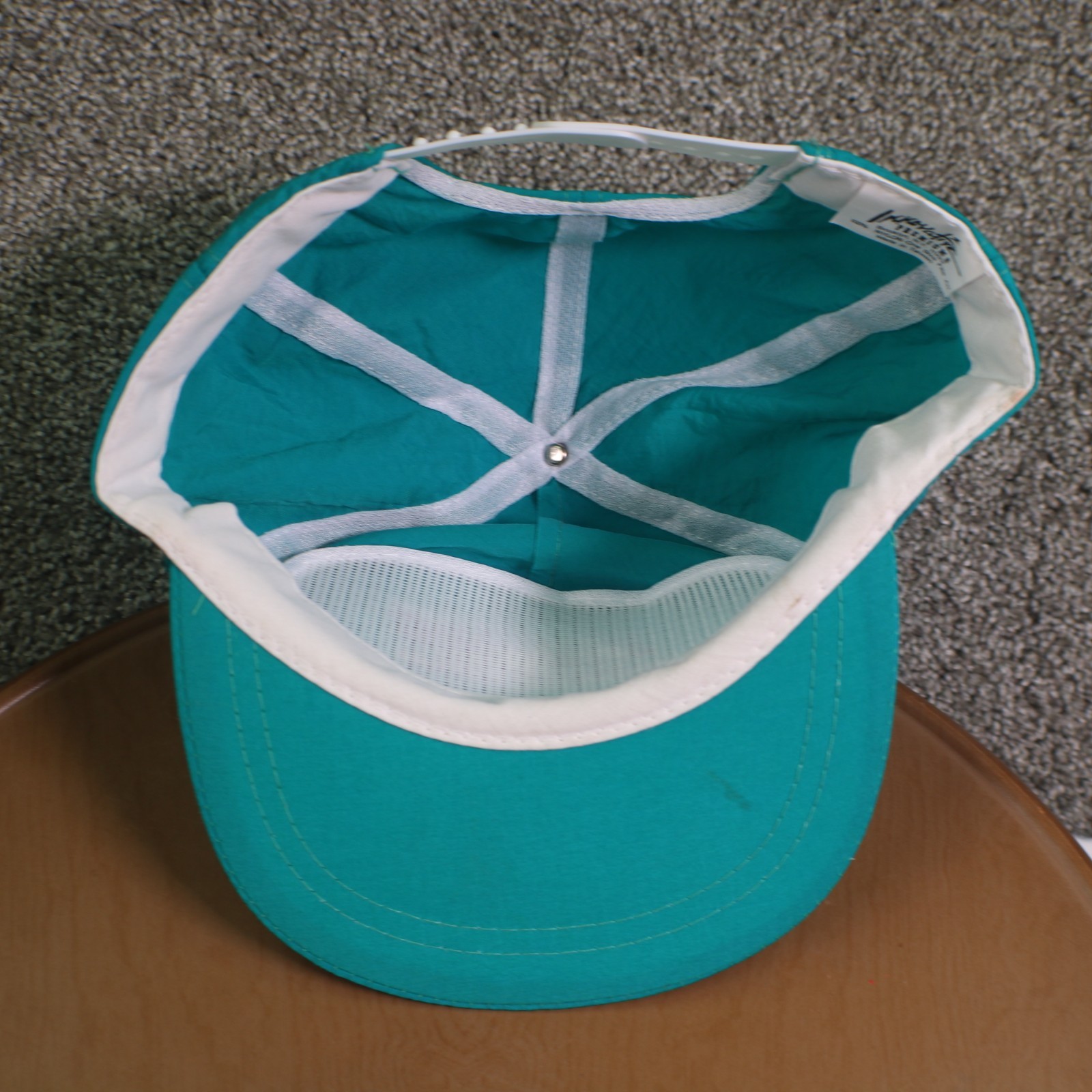 VTG 90s Zantac Ranitidine Glaxo Pharma Advertising Hat Cap Drug Rep Promo Merch