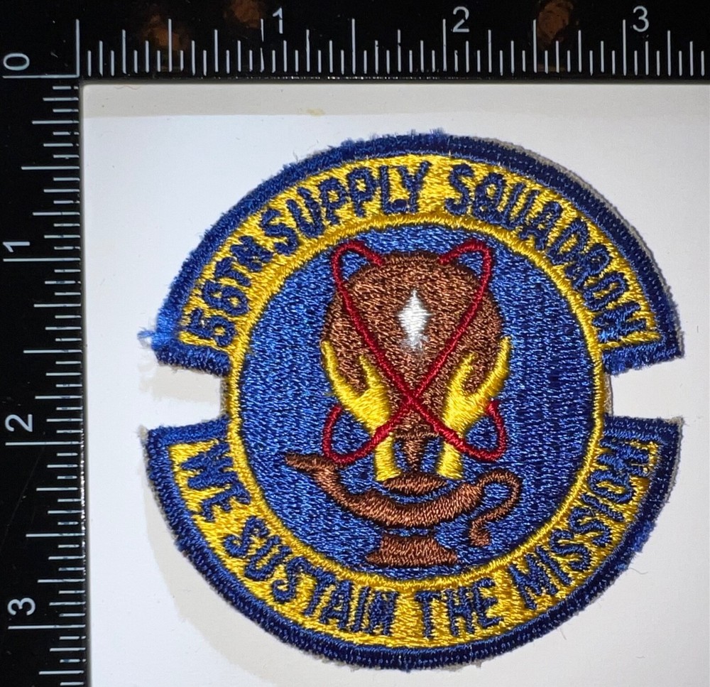 Cold War USAF US Air Force 56th Supply Squadron Patch
