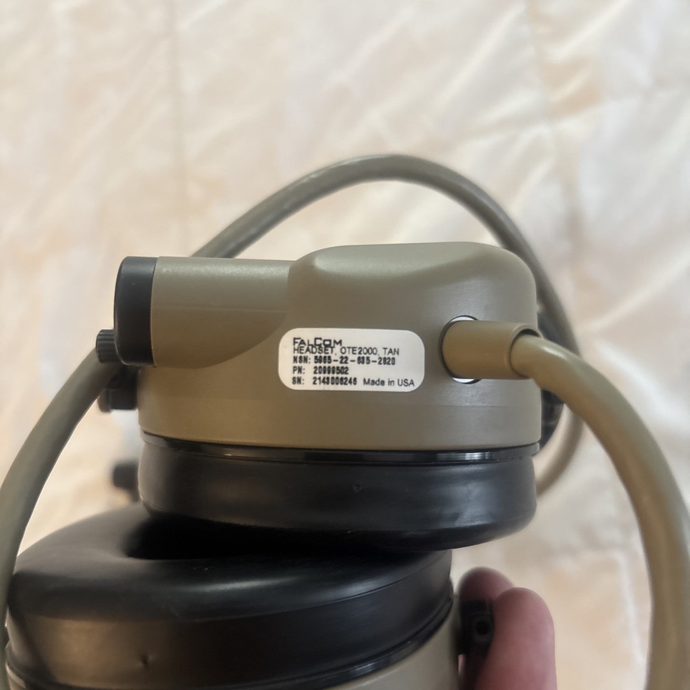 FalCom OTE2000 Headset New Without Box includes MFC2000 control unit