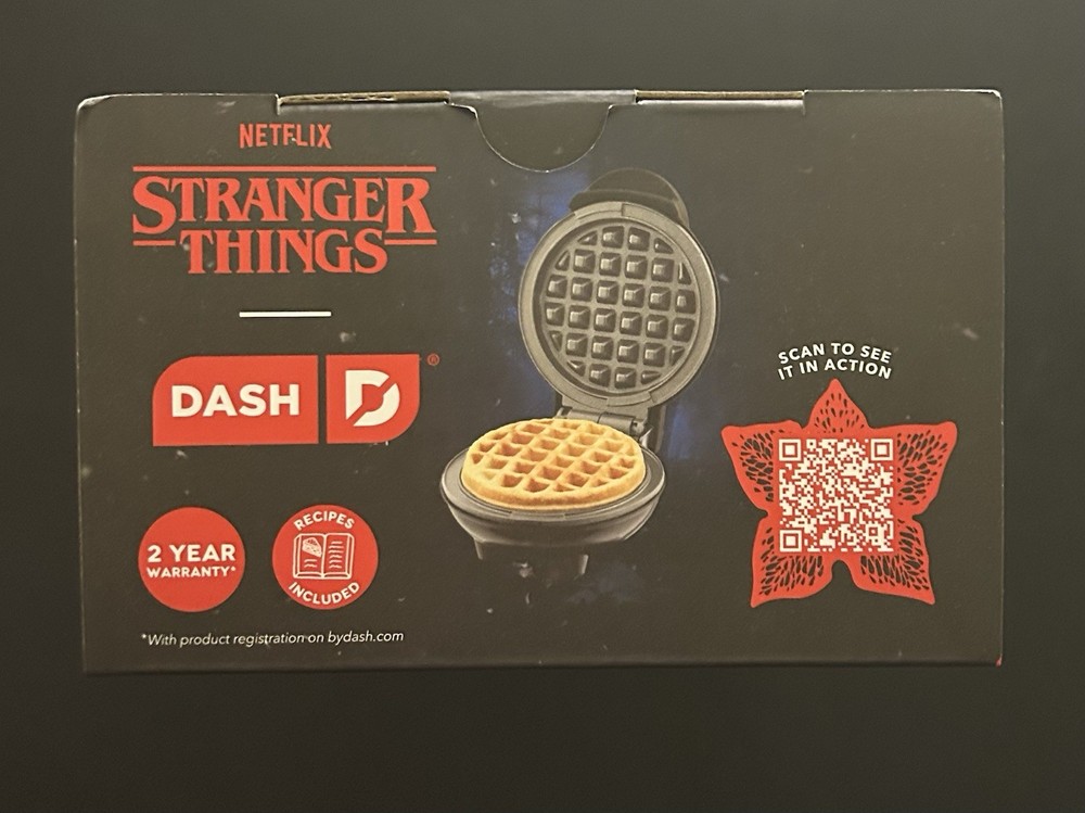 Stranger Things Dash Mini Waffle Maker Limited Edition Target New In Box
